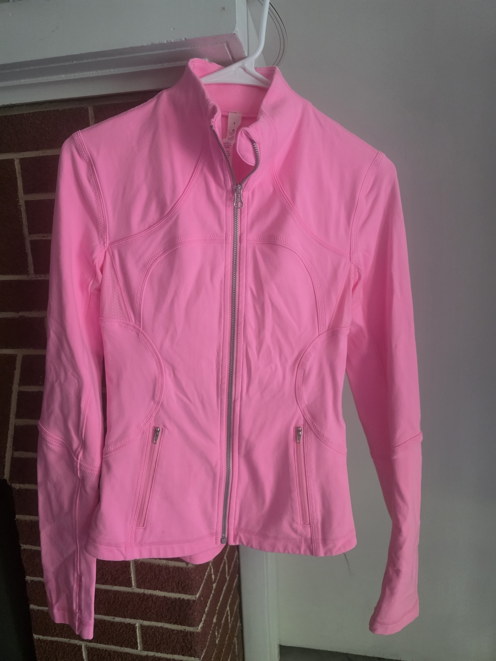 lululemon athletica Neon Pink Full-Zip Performance Jacket